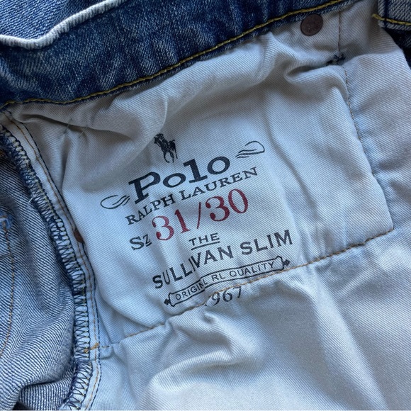 Polo Ralph Lauren 31x30 Sullivan Slim Stretch Jeans - Picture 3 of 14